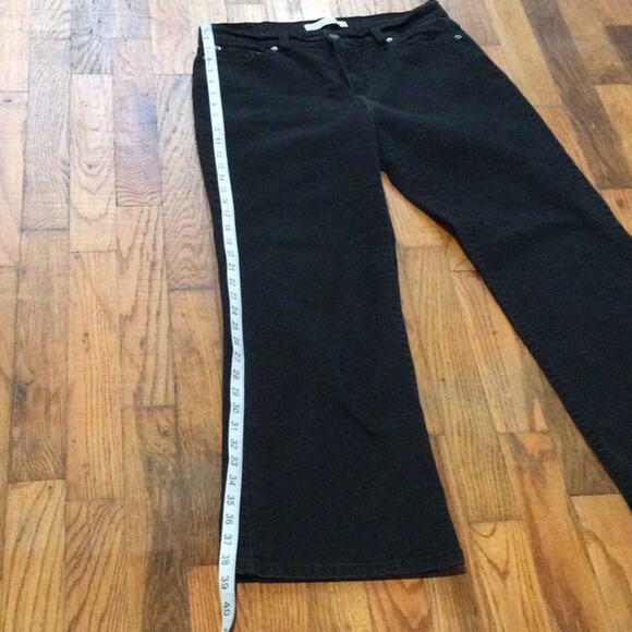 Levi's Black Perfectly Slimming Bootcut 512 Jeans Size 12 - Picture 16 of 16